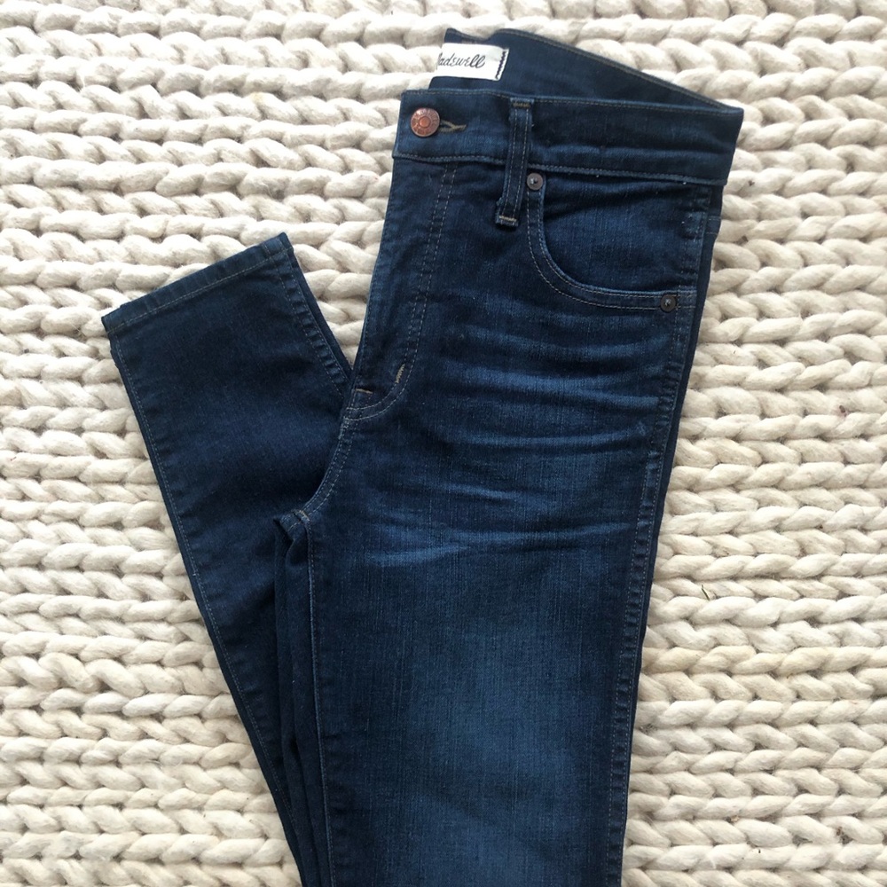 Madewell high rise skinny jeans